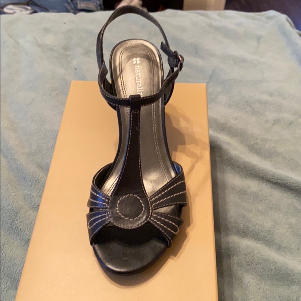 Size 7.5 naturalized heels